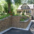 Retaining Walls Create Usable Yard Space