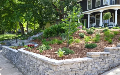 What are the Key Structural Initial Setup Factors for a Taller Retaining Wall that Requires Engineered Reinforcement?