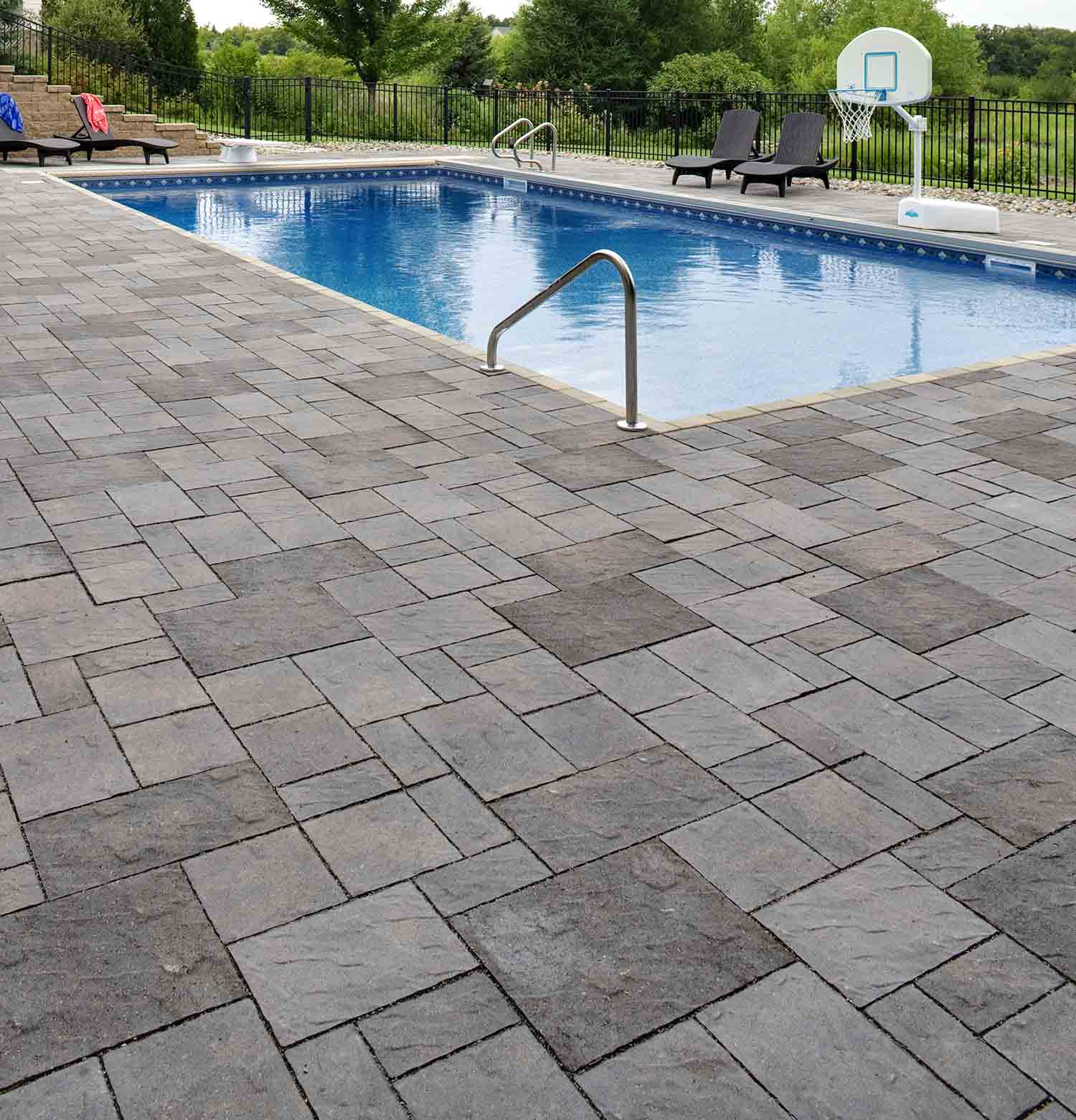 Paver Swimming Pool Decks, MN