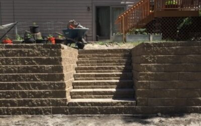 How Deep Must the Foundation Footings be Dug for a Permanent Retaining Wall Installation in a Cold Climate?