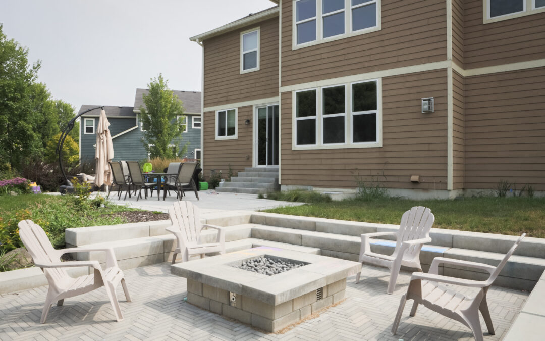 How is a Dedicated Gas Line Correctly Run and Secured for a New Gas Firepit Installation?